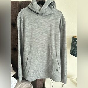 Prana Heathered Gray Men's Hoodie